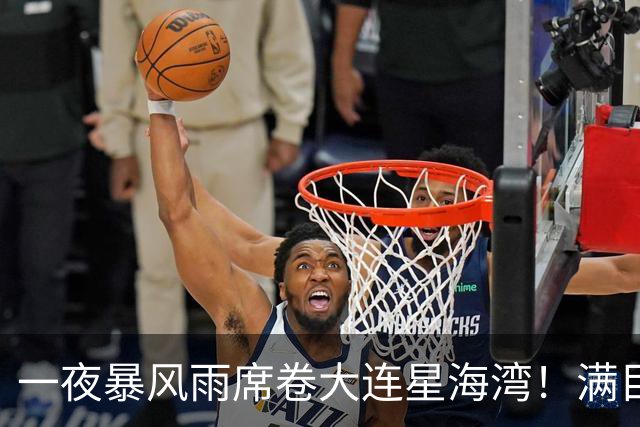 一夜暴风雨席卷大连星海湾！满目狼藉尽显自然威力人类当敬畏大海